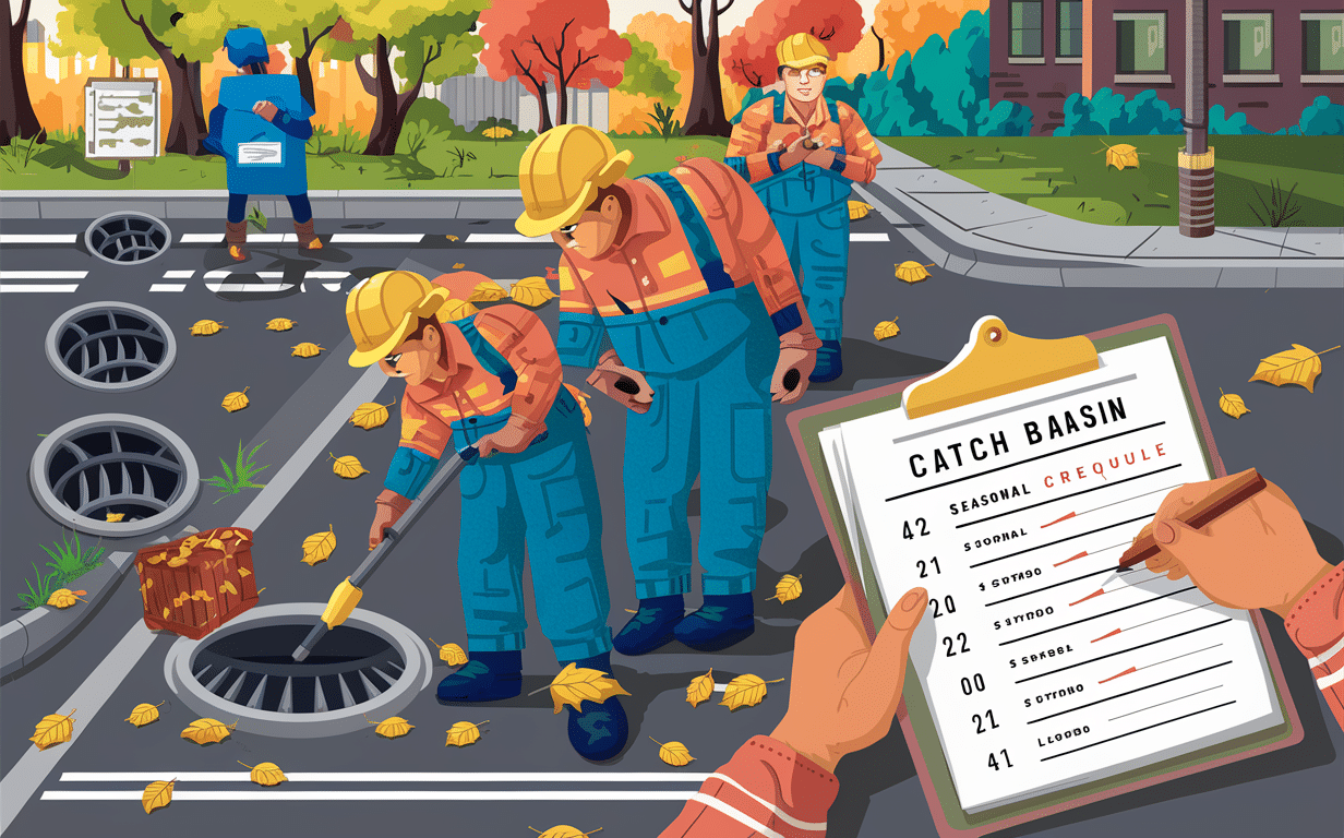 Catch Basin Clearing Maintenance Guide