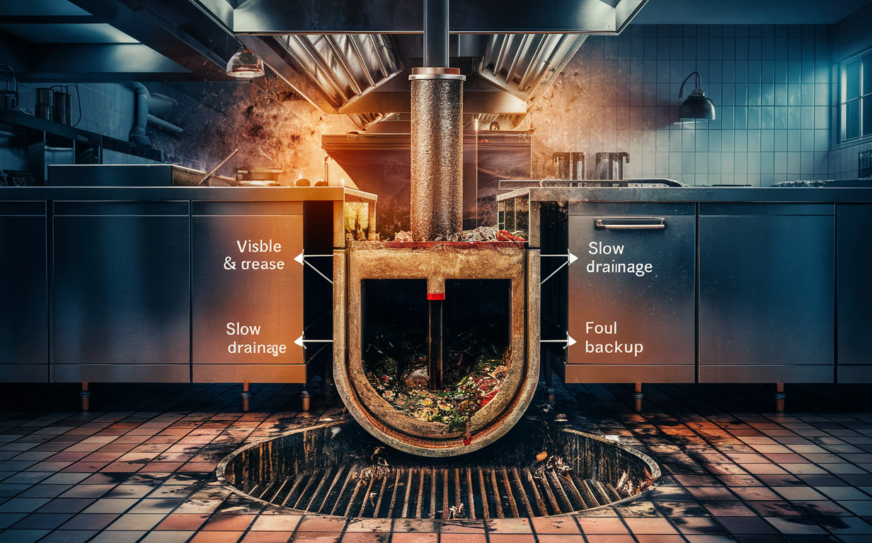 United Sewer & Drain | 5 Critical Signs Your Grease Trap Needs Pumping